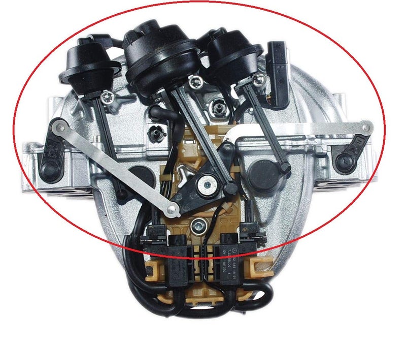 NATAFOX مجموعة إصلاح منظم هواء مجمع السحب لاستبدال لمحركات مرسيدس M272 V6 / M273 V8 C280 C300 C350 CLK350 E350 ML350 GL450 GLK350 R350 SLK350 - Image 3